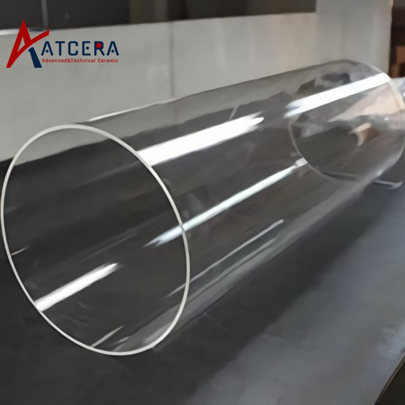 quartz large diameter tube