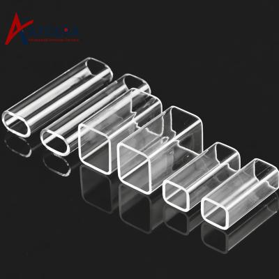 fused silica rectangular tube