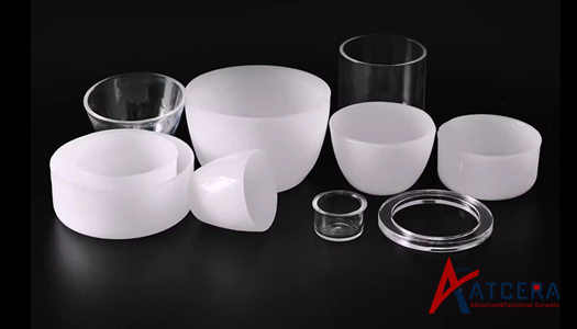Atcera Quartz Crucible은 반도체 제조의 열 충격 저항을 어떻게 향상 시킵니까?